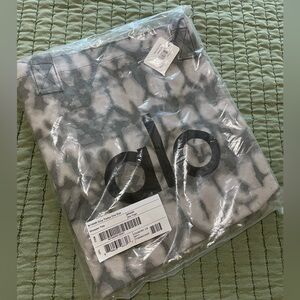 Alo grey tie dye tote